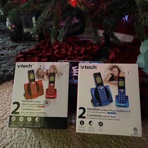 4 Brand new Vtech phones...never been used :-)